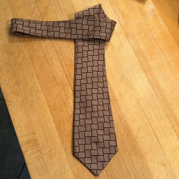 Chester Barrie Men’s Woven Silk Neck Tie - Picture 1 of 4